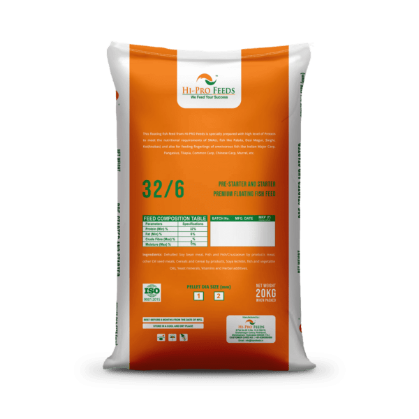 Prestarter-Premium-Floating-Fish-Feed-32by6 20kg Bag